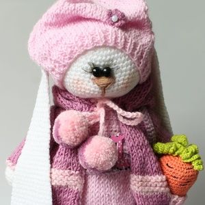 Handmade crocheted Bunny Toy ♥ new